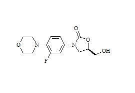 Linezolid Impurity ((5R)-3-[3-Fluoro-4-(4-morpholinyl)phenyl]-5-hydroxymethyl-2-oxazolidinone)