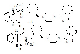 Lurasidone Impurity 8 Sodium Salt (Mixture of Diastereomers)