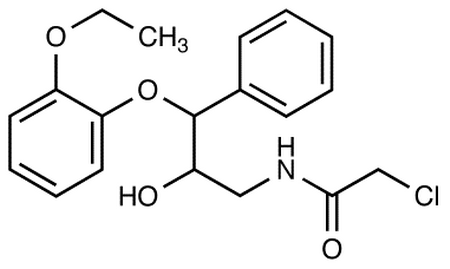 (2RS,3RS)-1-Chloroacetylamino-3-(2-ethoxyphenoxy)-2-hydroxy-3-phenylpropane