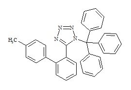 Losartan Impurity (5-(4’-Methylbiphenyl-2-yl)-1-Trityl-1H-Tetrazole)