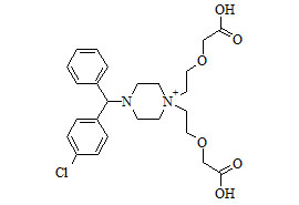 2-(p-Chlorobenzhydryl piperazine)-[(N,N’-bis(2-ethoxy acetic acid)]