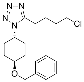 trans-5-(4-Chlorobutyl)-1-[4-(phenylmethoxy)cyclohexyl]-1H-tetrazole