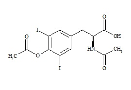 Levothyroxine Related Compound (2-Acetamido-3-(4-acetoxy-3,5-diiodophenyl)propanoic Acid)