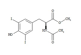 Levothyroxine Related Compound (N-Acetyl 3,5-diiodo-L-tyrosine Methyl Ester)