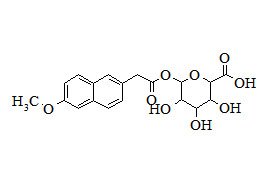 6-Methoxy-2-naphthylacetic acid glucuronide