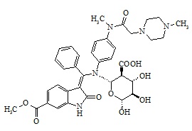 Nintedanib N-Glucuronide (Intedanib N-Glucuronide)