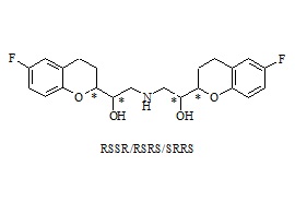 Nebivolol Related Compound 3 HCl (Mixture of (RS,SR), (SR,SR) and (SR,RS) Isomers)
