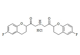 Nebivolol Impurity HCl (2,2’-iminobis[1-(6-fluoro-3,4-dihydro-2H-chromen-2-yl)ethanone] HCl)