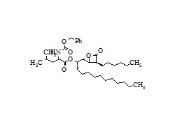 N-Deformyl-N-benzyloxycarbonyl Orlistat