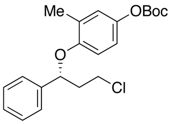 (R)-3-Chloro-1-phenyl-1-[2-methyl-4-[(tert-butoxycarbonyl)oxy]phenoxy] propane