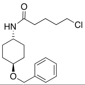 trans-5-Chloro-N-[4-(phenylmethoxy)cyclohexyl]-pentanamide