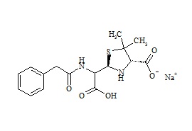 Benzyl penicilloic acid mono-sodium salt 