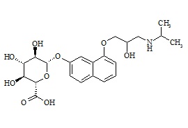 7-Hydroxy propranolol glucuronide, mixture of diastereomers