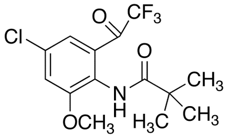 N-(4-Chloro-2-trifluoroacetyl-6-methoxyphenyl)-2,2-dimethylpropanamide