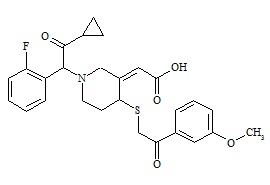 Prasugrel Metabolite Derivative (cis R-138727MP, Mixture of Diastereomers)