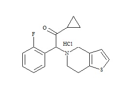 Prasugrel Impurity 13 HCl