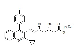 (3S,5S)-Pitavastatin Calcium Salt