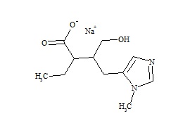 Pilocarpic Acid Sodium Salt (Mixture of Diastereomers)