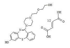 7-Hydroxy quetiapine hemifumarate