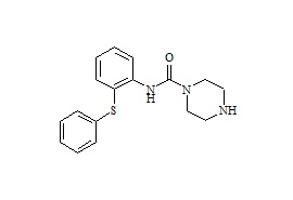 Quetiapine Impurity III (N-[2-(Phenylthio)phenyl]-1-piperazinecarboxamide)