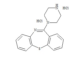 Quetiapine Impurity B DiHCl (11-Piperazynil-Dibenzo[b,f][1,4]thiazepine DiHCl)