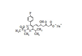 3-Oxo rosuvastatin sodium salt
