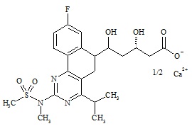 Rosuvastatin EP Impurity I Calcium Salt