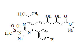 N-Desmethyl Rosuvastatin Disodium Salt