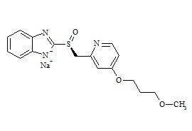 (S)-Desmethyl rabeprazole sodium salt