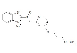 (R)-Desmethyl rabeprazole sodium salt