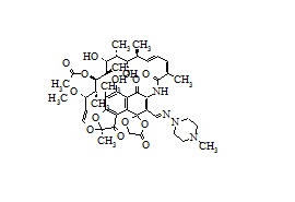 4-Methylpiperazine-1-yl-imino rifamycin-O