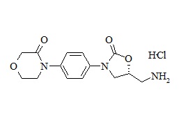 Rivaroxaban Related Compound (R-4-(4-(5-(Aminomethyl)-2-Oxooxazolidin-3-yl)phenyl-Morpholin-3-One HCl)