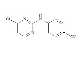 Rilpivirine Chloro Impurity (4-[(4-Chloropyrimidin-2-yl)amino]-Benzonitrile)