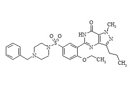 Benzyl sildenafil