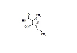 Sildenafil Impurity ((1-methyl-4-Nitro -3-n-propyl pyrazole-5- carboxylic acid)