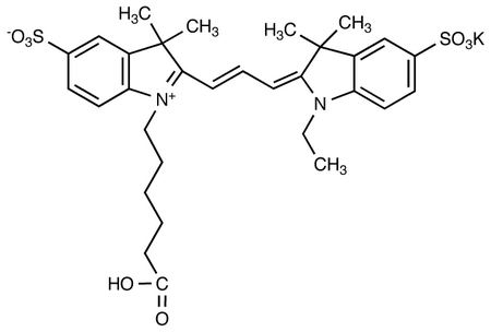 Cyanine 3 Monofunctional Hexanoic Acid Dye, Potassium Salt