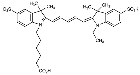 Cyanine 5 Monofunctional Hexanoic Acid Dye, Potassium Salt