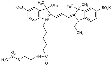 Cyanine 3 Monofunctional MTSEA Dye, Potassium Salt