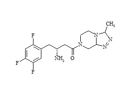 Sitagliptin Defluoro Impurity 2