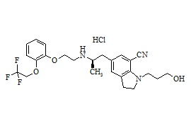 Silodosin Impurity 2 HCl (Nitrile Impurity)