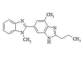 Telmisartan Impurity A<br>(2-n-propyl-4-methyl-6-(1-methylbenzimidazole-2-yl)benzimidazole)