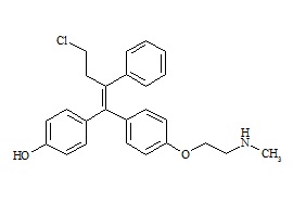 N-Desmethyl 4-Hydroxy Toremifene
