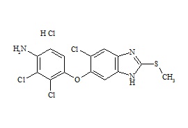 Amino triclabendazole hydrochloride