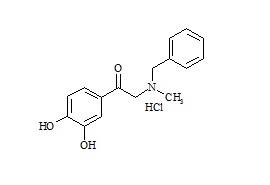 Terbutaline Impurity HCl (2-(Benzylmethylamino)-3’,4’-dihydroxyacetophenone HCl)
