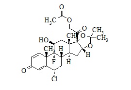6-α-Chloro-triamcinolone-acetonide acetate