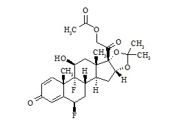 6-beta-Fluoro-triamcinolone-acetonide acetate