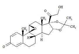 Triamcinolone Acetonide Impurity (Epoxy Acetonide)