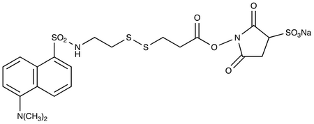 2-(Dansylsulfonamido)ethyl-3-(N-sulfosuccinimidylcarboxy)ethyl Disulfide, Sodium Salt