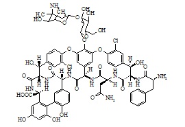 De-(N-Methyl-D-Leu)-D-Phenylanlanyl Vancomycin B