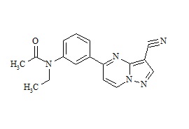 Zaleplon related compound B